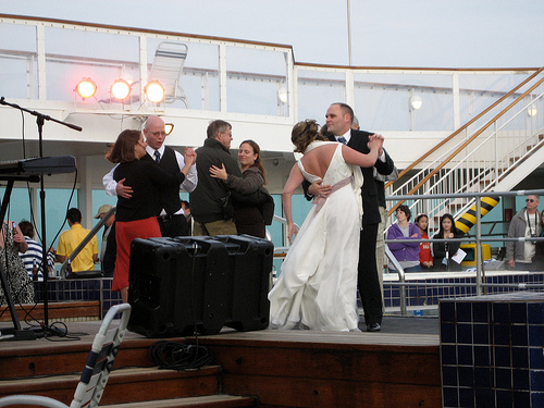 cruise ship wedding